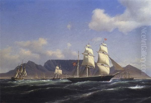 Shipping In Table Bay, 1858 - view 1