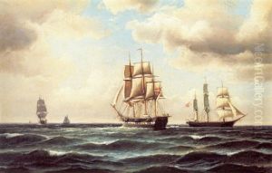 Tremastere Pa Havet Tremastere Pa Havet