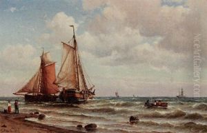 Fishing Boats Near The Coast