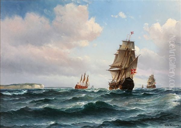 Gamle Orlogsmaend Krydser Udfor Stevns - view 1
