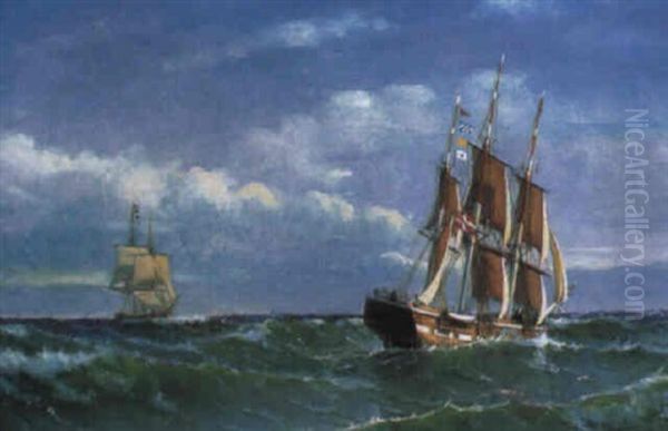 Marine Med Bade Pa Havet - view 1