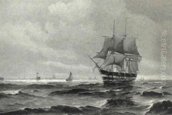 Marine Med Skibe Ud For Kobenhavns Havn - view 1