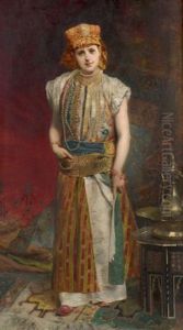 Jeune Femme Ottomane by Etienne Billet