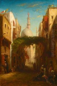 Vue Du Caire by Etienne Billet