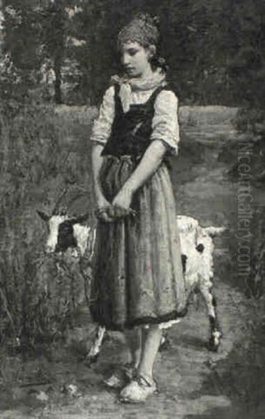 A Young Goatherd - view 1