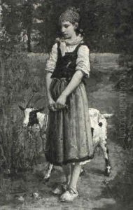 A Young Goatherd A Young Goatherd