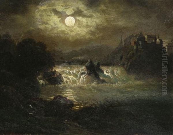 Der Rheinfall Bei Schaffhausen - view 1