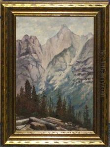 Western Mountain by Frederick William Billing