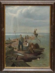 Fisherman by Frederick William Billing