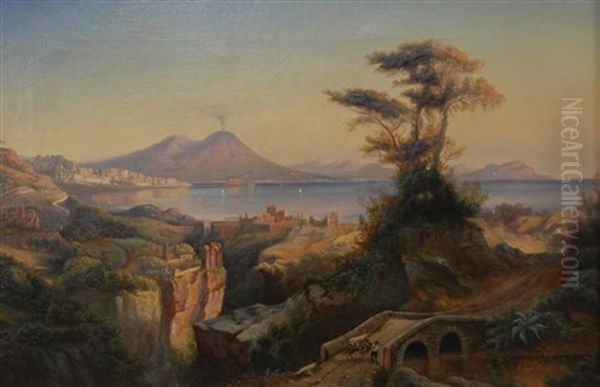 Mount Vesuvius And The Bay Of Naples - view 1
