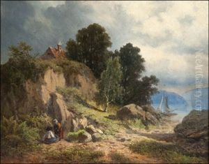 Archipelago View Near Alestrom by Lars Theodor Billing