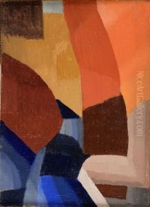 Composition Informelle by Louis Leon Eugene Billotey
