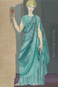 Satronice, Etude by Louis Leon Eugene Billotey