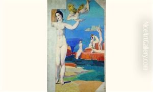 Venus Marine (etude) by Louis Leon Eugene Billotey