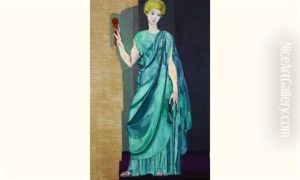 Stratonice (etude Pour Iphigenie) by Louis Leon Eugene Billotey