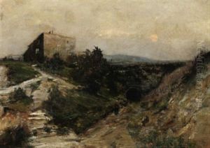 Abendstimmung Auf Dem Lande by Rene Billotte
