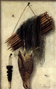 Trompe L'oeil-jagdstilleben by Cornelis Biltius