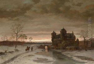 Romantische Winterlandschaft