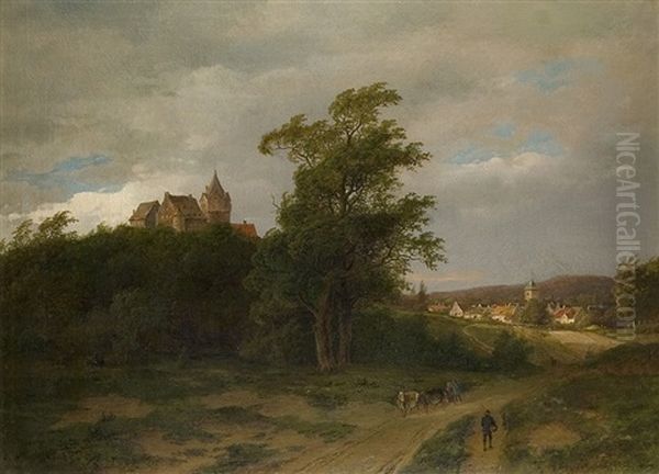 Romantische Landschaft Am Schlos - view 1
