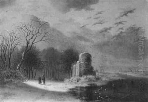Hollandische Winterlandschaft by Jens Bimmten