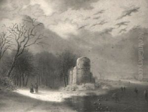 Hollandische Winterlandschaft by Jens Bimmten