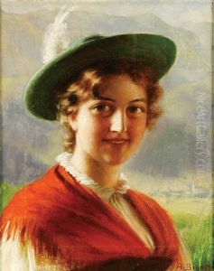 Portrait Of Bavarian Beauty