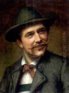 Portrat Eines Mannes by Alois Binder