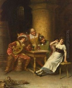 The Barmaid's Serenade by Alois Binder