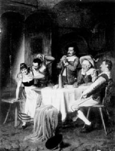 Cavaliers Carousing In A Tavern