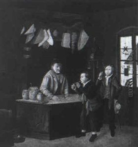 Madchen In Tracht, Die Zither Spielend by Alois Binder