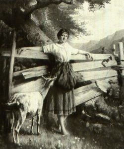 Resting At The Fence by Alois Binder
