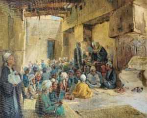 L'ecole Coranique by Tony Binder