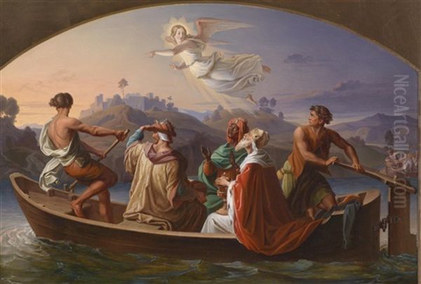 Die Drei Heiligen Konige Am Weg Nach Bethlehem - view 1