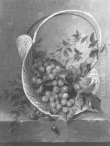 Stilleben Mit Kirschen by Joseph Binder