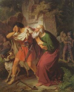 Die Bekehrung Des Raubers Julian Durch Den Apostel Johannes Die Bekehrung Des Raubers Julian Durch Den Apostel Johannes