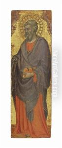 A Male Saint by Benedetto Di Bindo