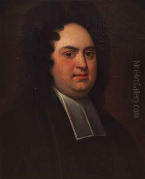 Portrait Of A Cleric, Believed To Be Jonathan Swift (irish, 1667-1745) - view 1