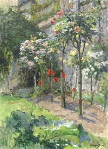 Garden With Roses Garden With Roses