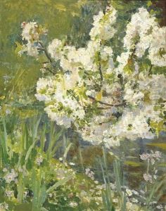 Springtime By The Water by Georges Binet
