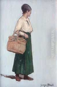 Paysanne Au Panier by Georges Binet