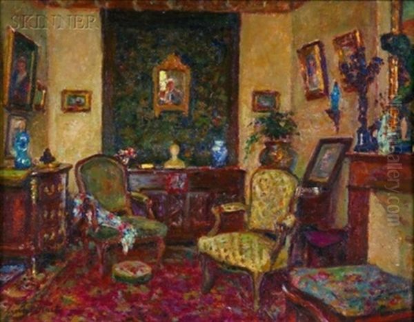 Interieur (+ Sketch, Verso) - view 1