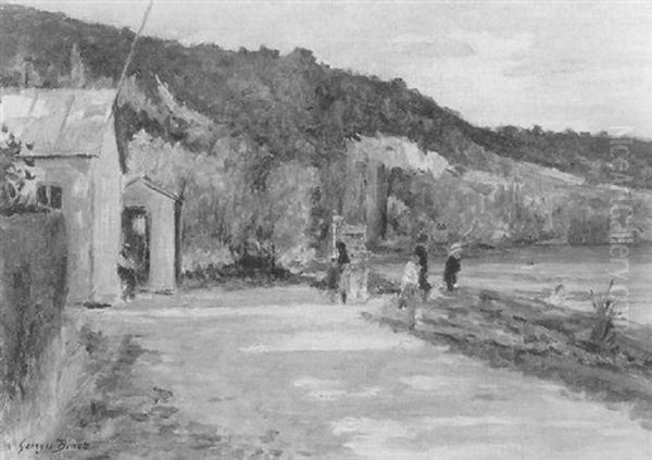 Paysage Aux Bords De Seine - view 1