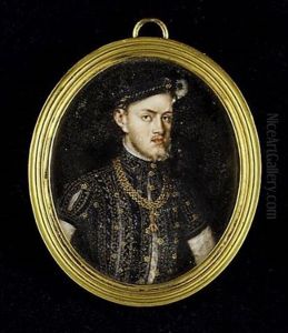 Philip Ii (1527-98), King Of Spain (1556-98), Wearing Bejewelled Black Doublet