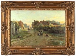 French Village by James George Bingley