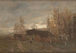 Retour A La Chaumiere by Frans Binje