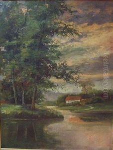 Paysage by Frans Binje