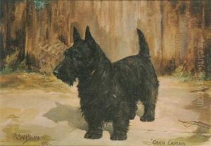 Scottish Terrier "crich Captain" by Reuben Ward Binks