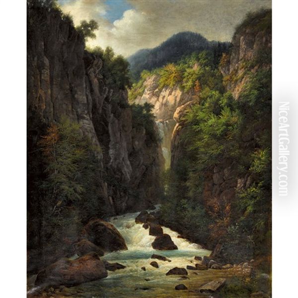 Die Viamala-schlucht - view 1