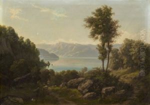 Couple De Bergers Au Lac De Constance