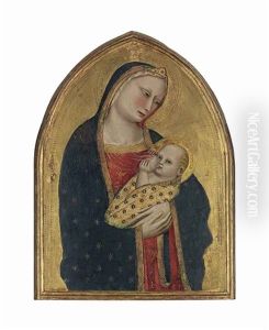 The Madonna Lactans by Giovanni del Biondo